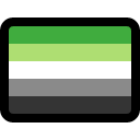 :AromanticFlag: