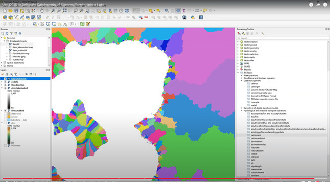 screen shot from video tutorial