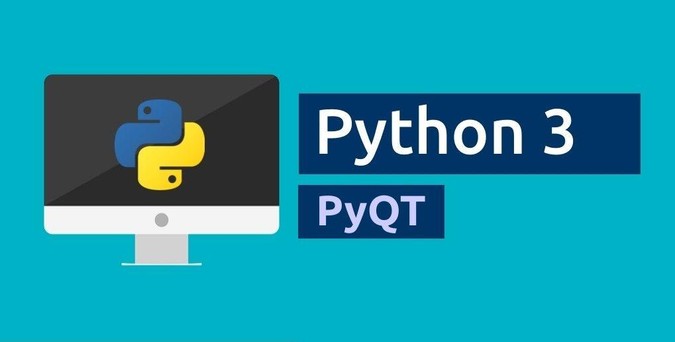 Logo de PyQT y Python3