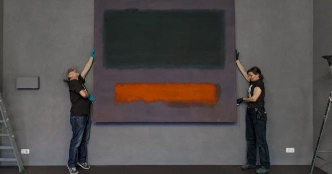un enfant griffe un tableau de Rothko estimé à plus de 50 millions d’euros
