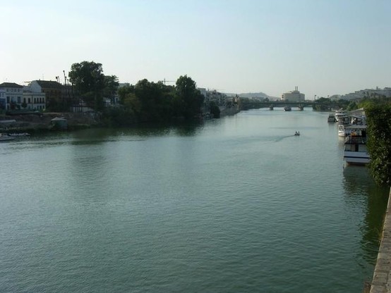 De Guadalquivir bij Sevilla