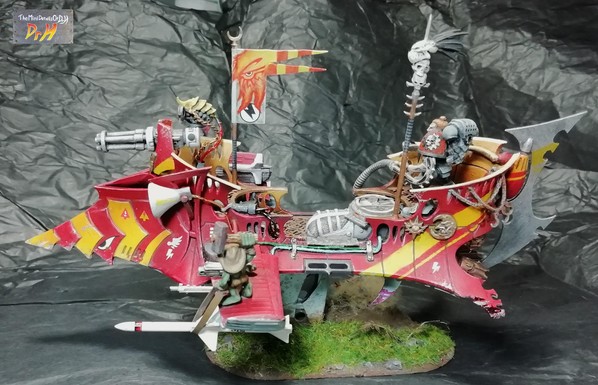 Left side of the Raider gunship.