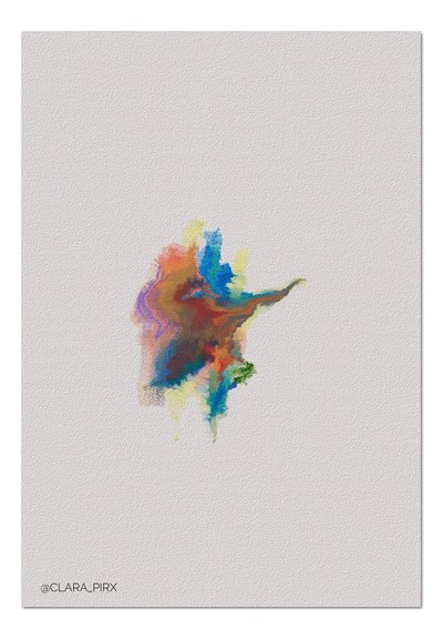 Bunter Vogel.