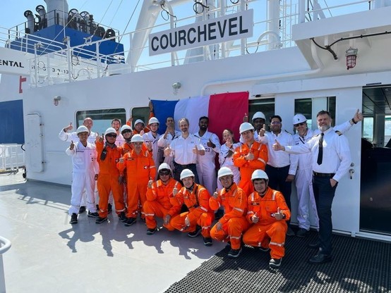 Exmar France reçoit son deuxième navire sous pavillon tricolore