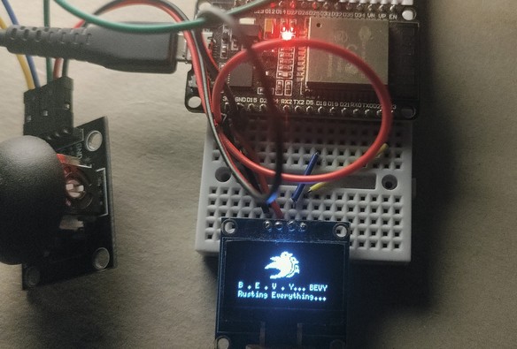Bevy in no_std. Working on a breakout game using a bevy engine that will run on esp32 and oled display (+joystick)