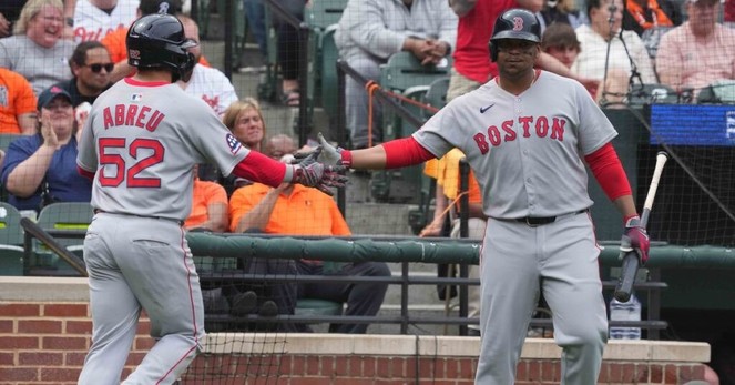 Here’s what Red Sox DH Rafael Devers actually said tonight about changing positions