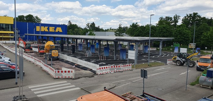 Ladepark von Mer bei IKEA.