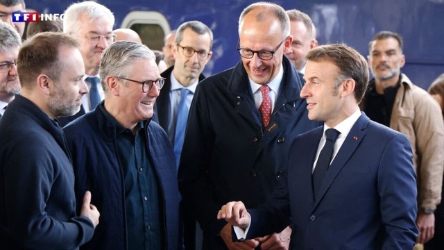 DIRECT - Guerre en Ukraine : Emmanuel Macron, Keir Starmer et Friedrich Merz sont arrivés à Kiev
