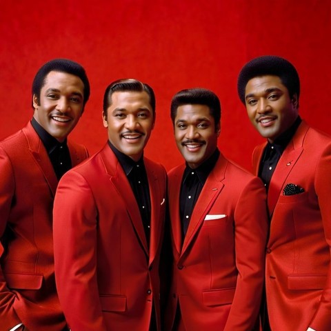 Soul music art: The Four Tops