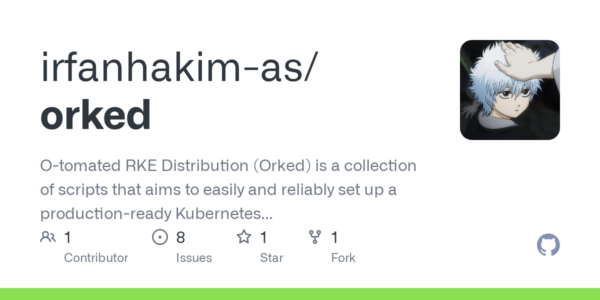 O-tomated RKE Distribution (Orked) is a collection of scripts that aims to easily and reliably set up a production-ready Kubernetes cluster based on RKE2, with Longhorn storage, that is highly perf...
