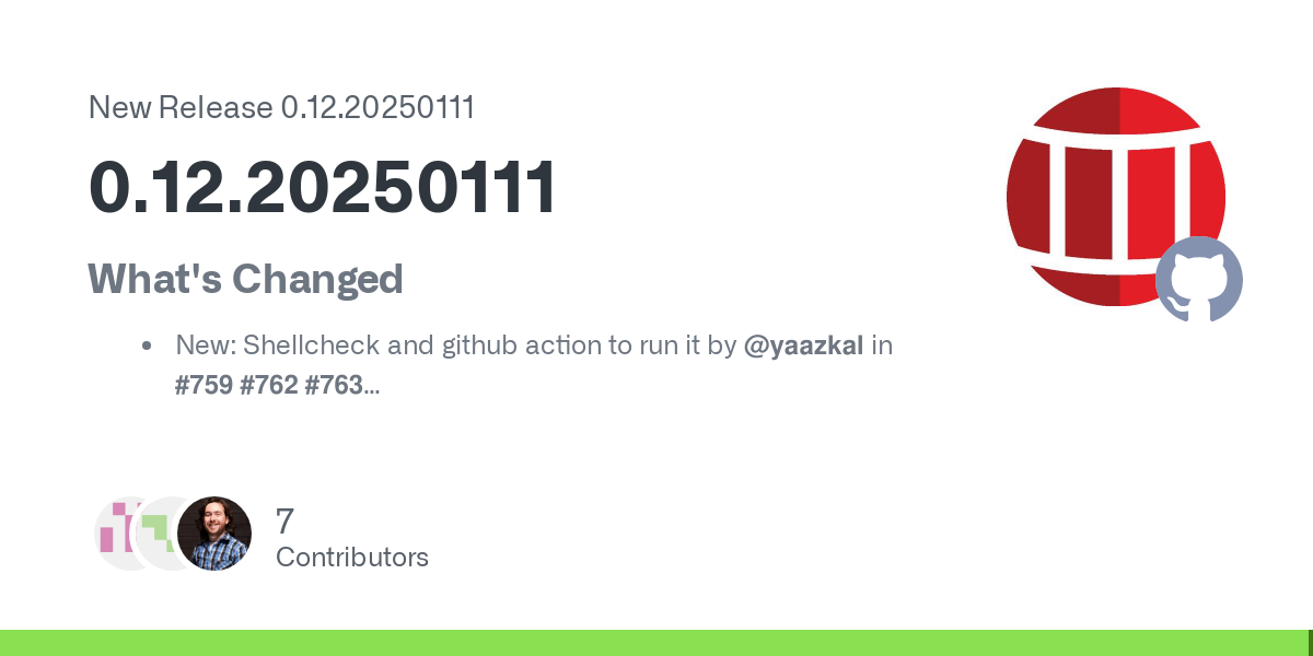 What's Changed


New: Shellcheck and github action to run it by @yaazkal in #759 #762 #763


New: Support static MAC address + fix clone VNET jail by @tschettervictor in #725 #781


Improvement: bo...