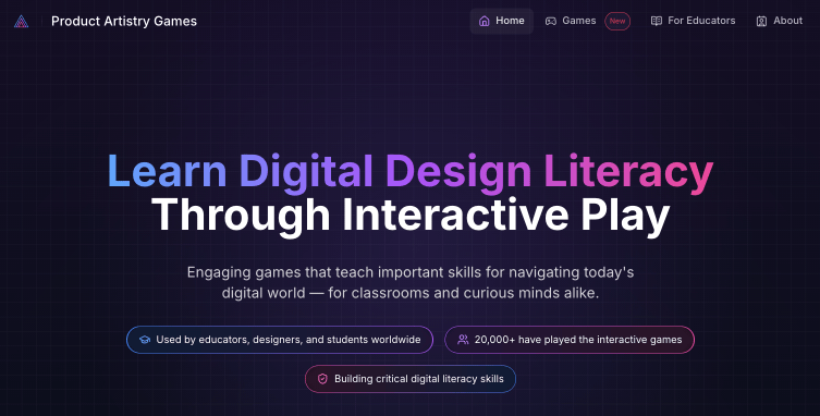 Product Artistry Games Preview