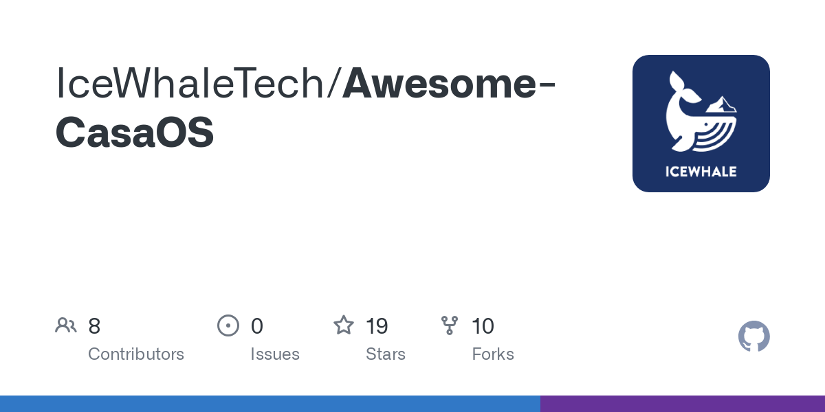 Contribute to IceWhaleTech/Awesome-CasaOS development by creating an account on GitHub.