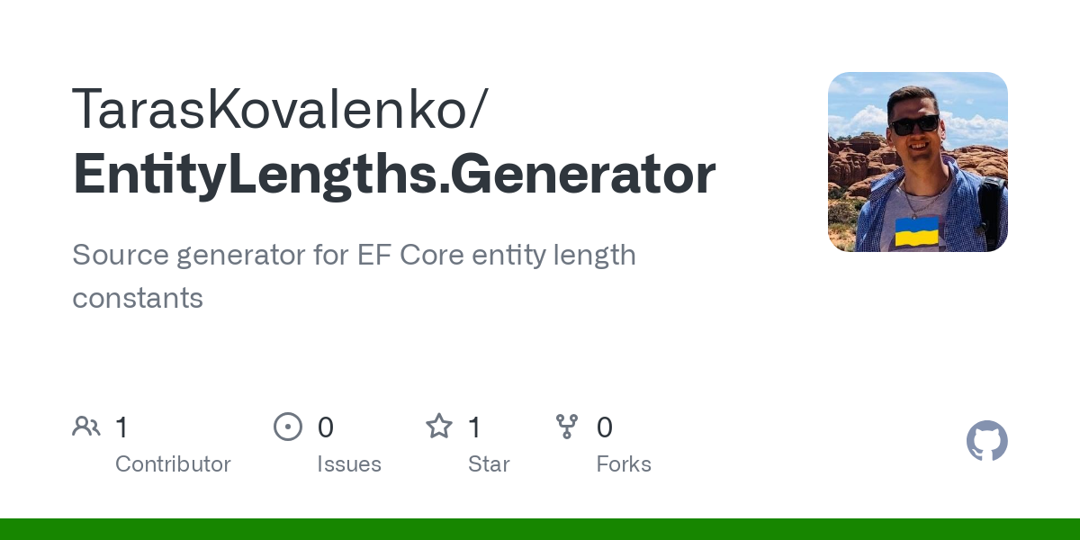 Source generator for EF Core entity length constants - TarasKovalenko/EntityLengths.Generator