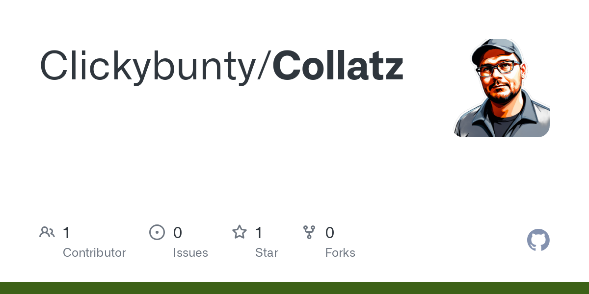 Contribute to Clickybunty/Collatz development by creating an account on GitHub.