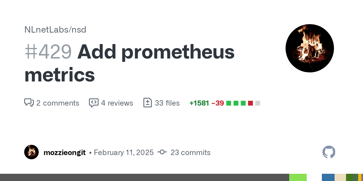 This adds support for Prometheus metrics, exposed using libevent&#39;s HTTP server
implementation. It is feature gated with --enable-prometheus-metrics.
The statistics export and socket code is bas...