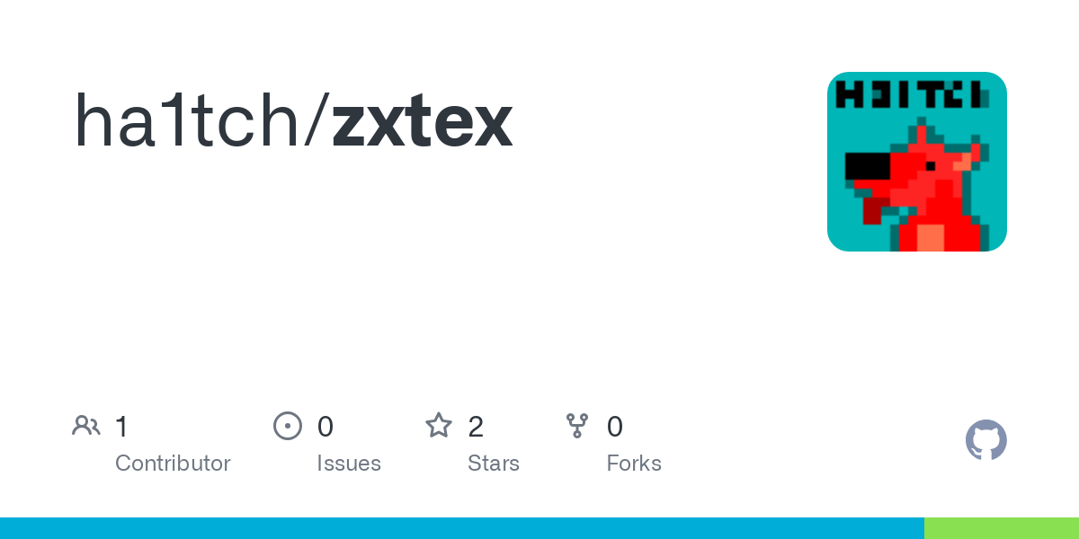 Contribute to ha1tch/zxtex development by creating an account on GitHub.