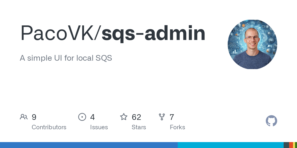 A simple UI for local SQS. Contribute to PacoVK/sqs-admin development by creating an account on GitHub.