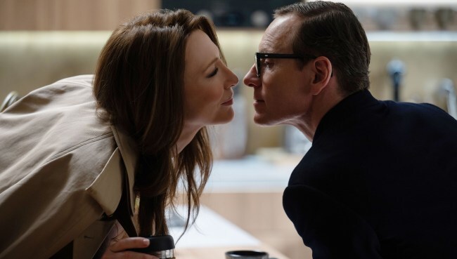 'BLACK BAG,' from left: Cate Blanchett, Michael Fassbender, 2025. ph: Claudette Barius / © Focus Features /Courtesy Everett Collection