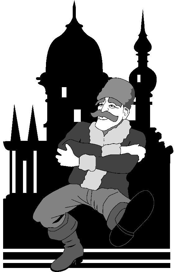 Before the special military operation, Михаил would have fumed at this image, an absolute caricature of the motherland. It shows a Russian man with a bushy mustache and fur ushanka on his head, dancing the присядка in Red Square, the onion-domed silhouette of St. Basil’s Cathedral behind him. Now, stuck behind enemy lines and keeping warm by burrowing into hay in an abandoned barn, Misha could care less. He doesn’t even care that the Cossack dance that in the West seems to epitomize Russianness originated in the very land that Misha invaded and is now slowly starving to death in.