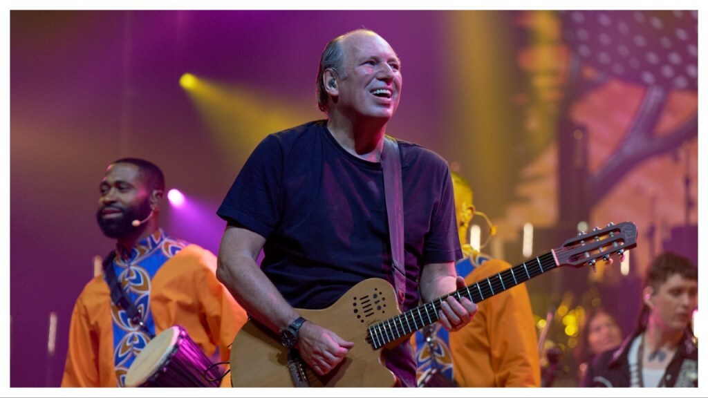 Hans Zimmer in a still from the concert film 'Hans Zimmer & Friends: Diamond in the Desert'