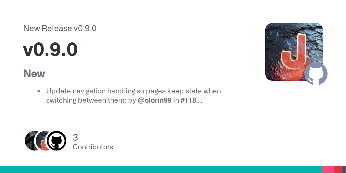 New

Update navigation handling so pages keep state when switching between them; by @olorin99 in #118.
Add support for listing private messages in PieFed and Lemmy; by @olorin99 and @jwr1.
Interste...