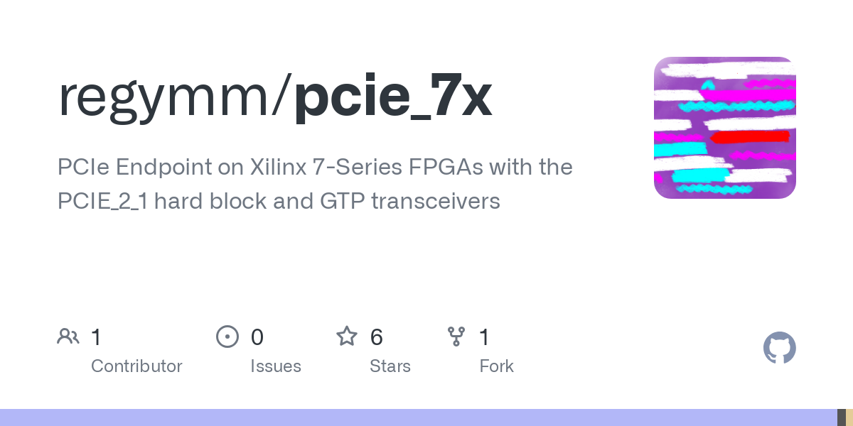 PCIe Endpoint on Xilinx 7-Series FPGAs with the PCIE_2_1 hard block and GTP transceivers - regymm/pcie_7x