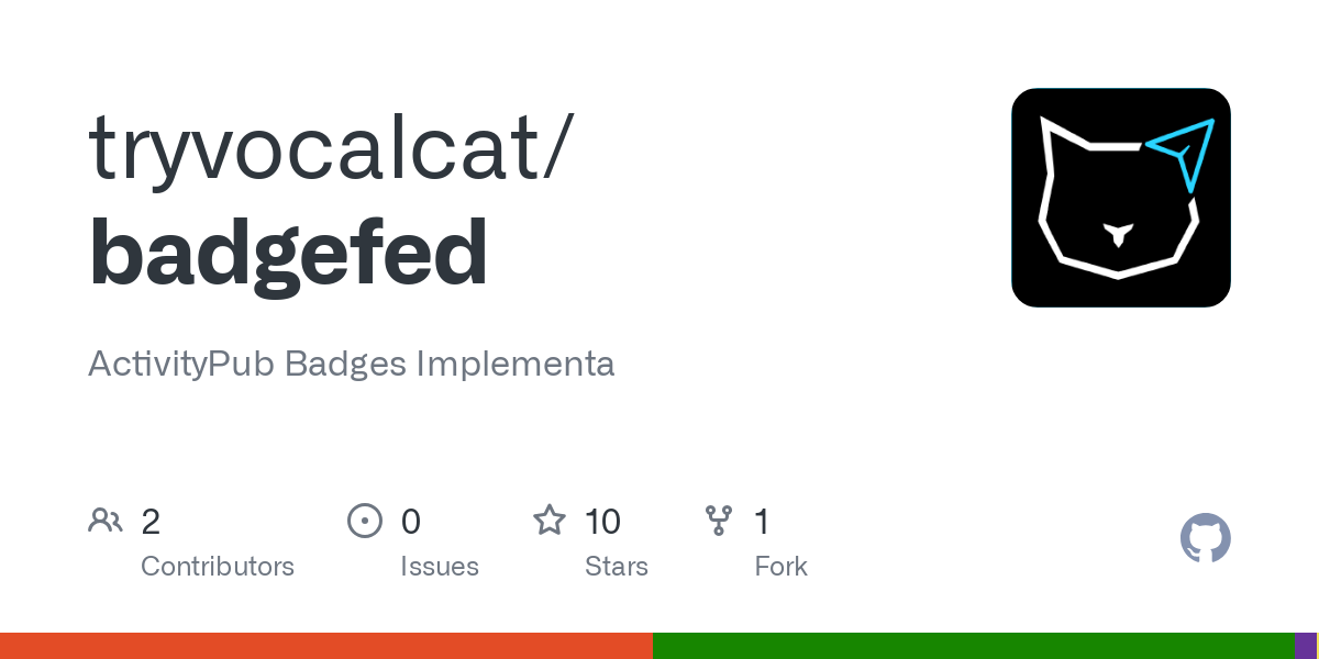 ActivityPub Badges Implementa. Contribute to tryvocalcat/badgefed development by creating an account on GitHub.