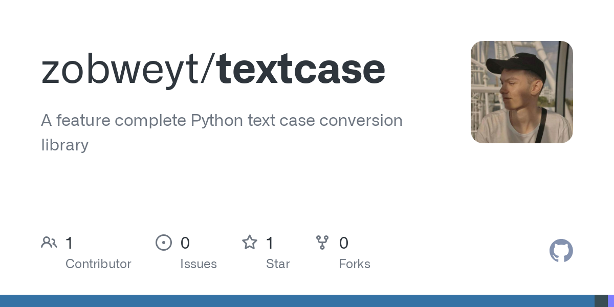 A feature complete Python text case conversion library - zobweyt/textcase