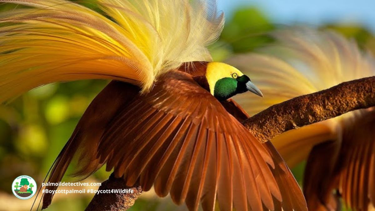 Goldies Bird of Paradise Paradisaea decora - Papua New Guinea and West Papua