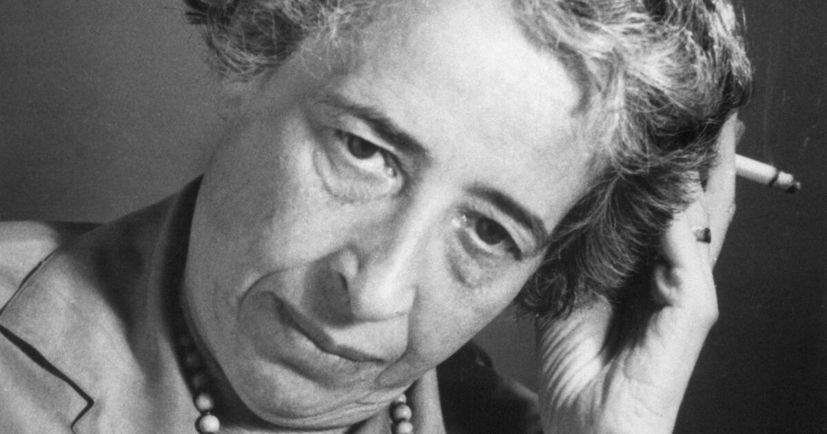 (Original Caption) HANNAH ARENDT-AUTHOR, PHILOSOPHER. FILED 1963.