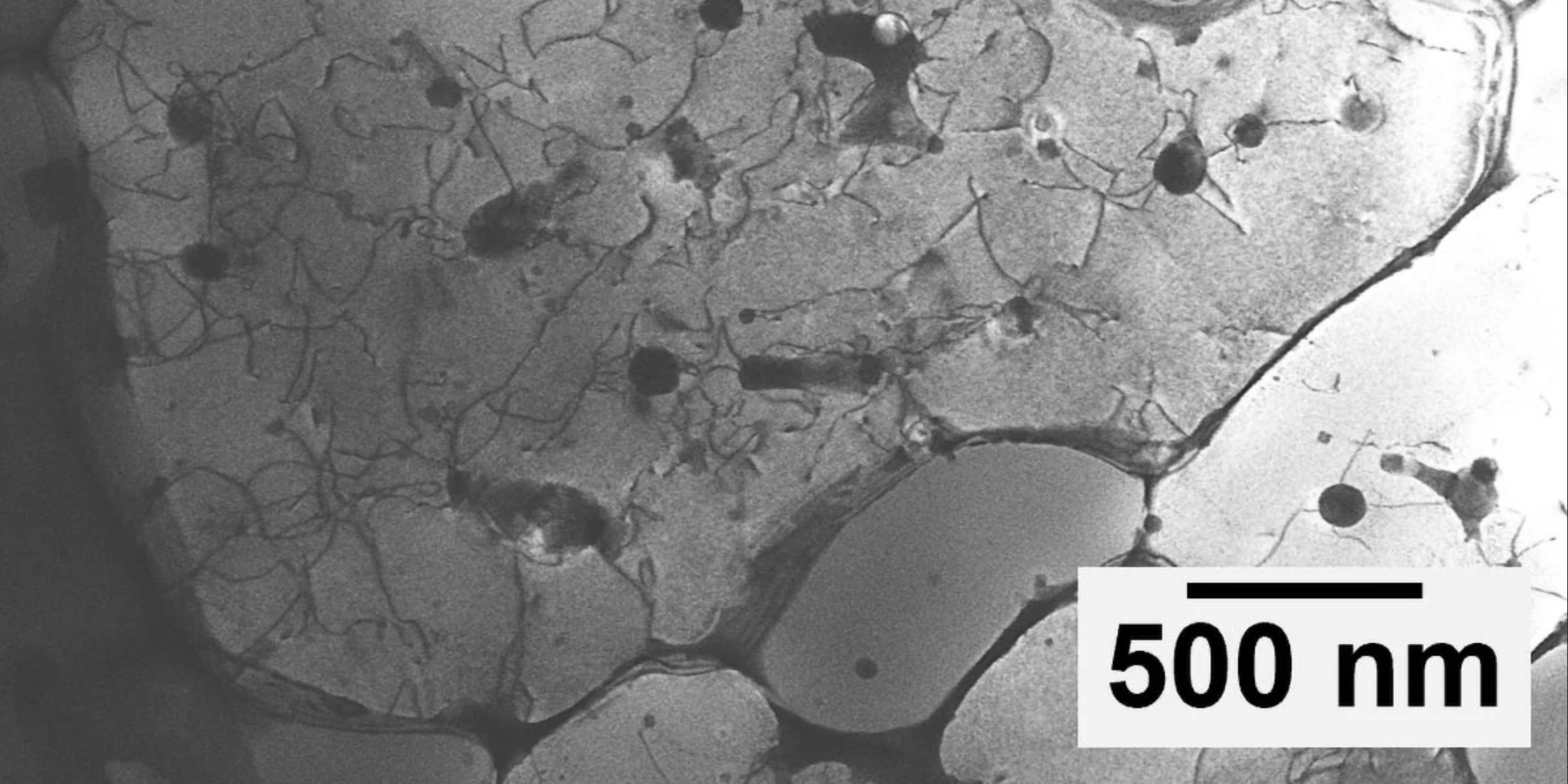 An electron microscope image of the aluminum alloy from the study.