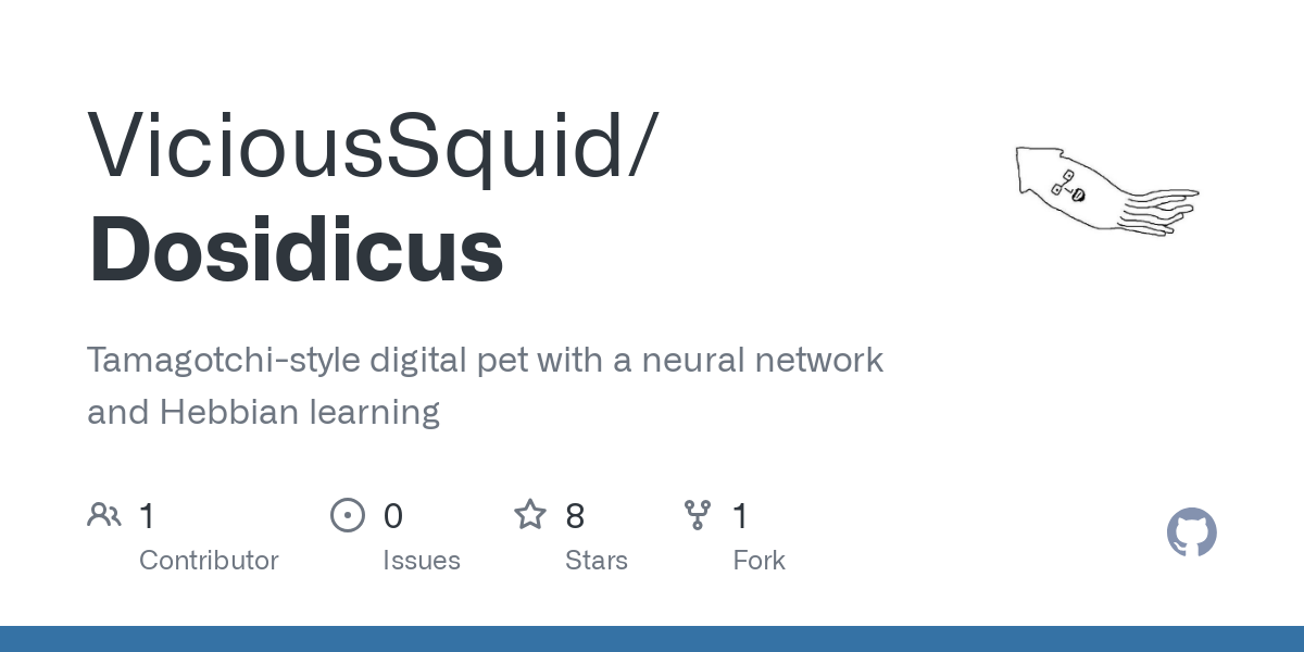 Tamagotchi-style digital pet with a neural network and Hebbian learning - ViciousSquid/Dosidicus