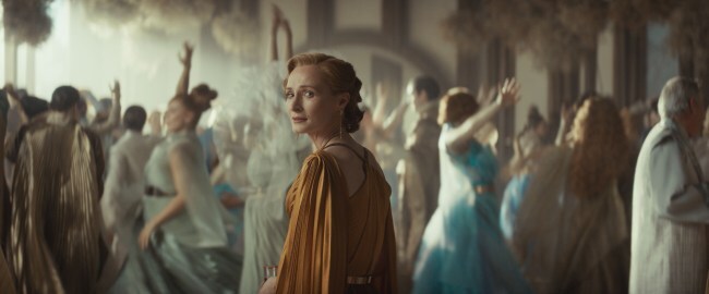 Mon Mothma (Genevieve O'Reilly) in Lucasfilm's ANDOR Season 2, exclusively on Disney+. ©2025 Lucasfilm Ltd. & TM. All Rights Reserved.