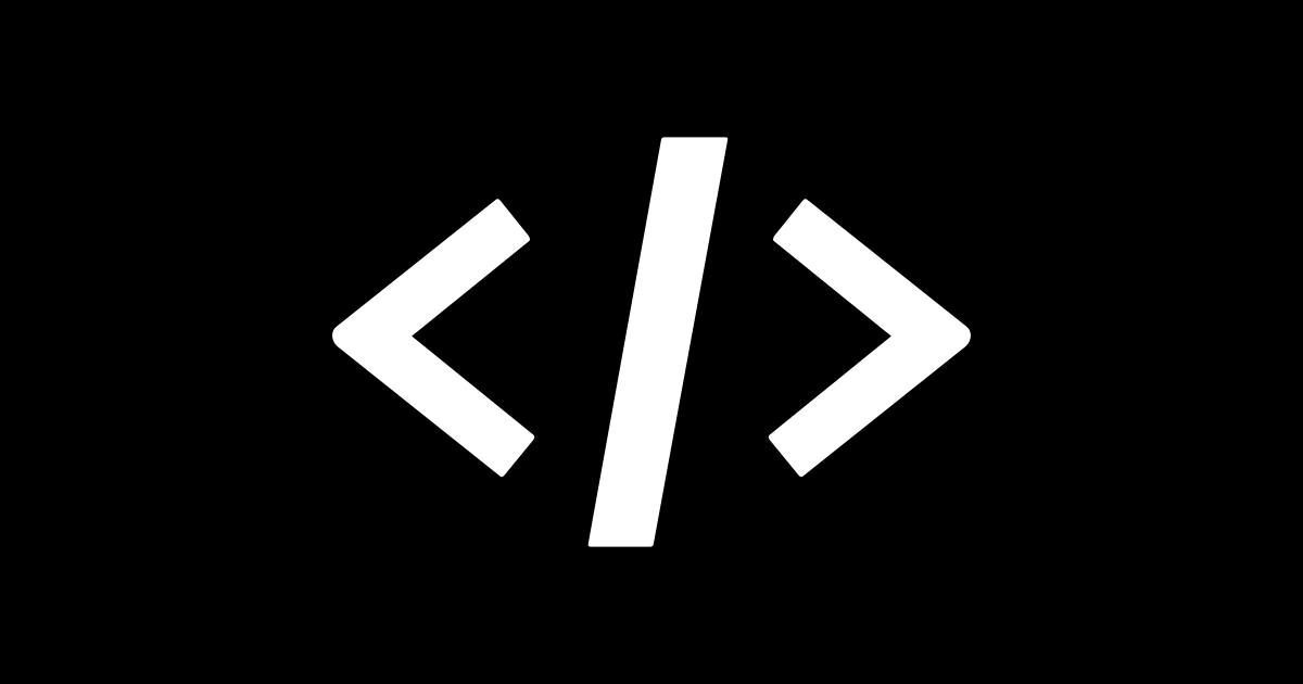 An empty, self-closing HTML tag