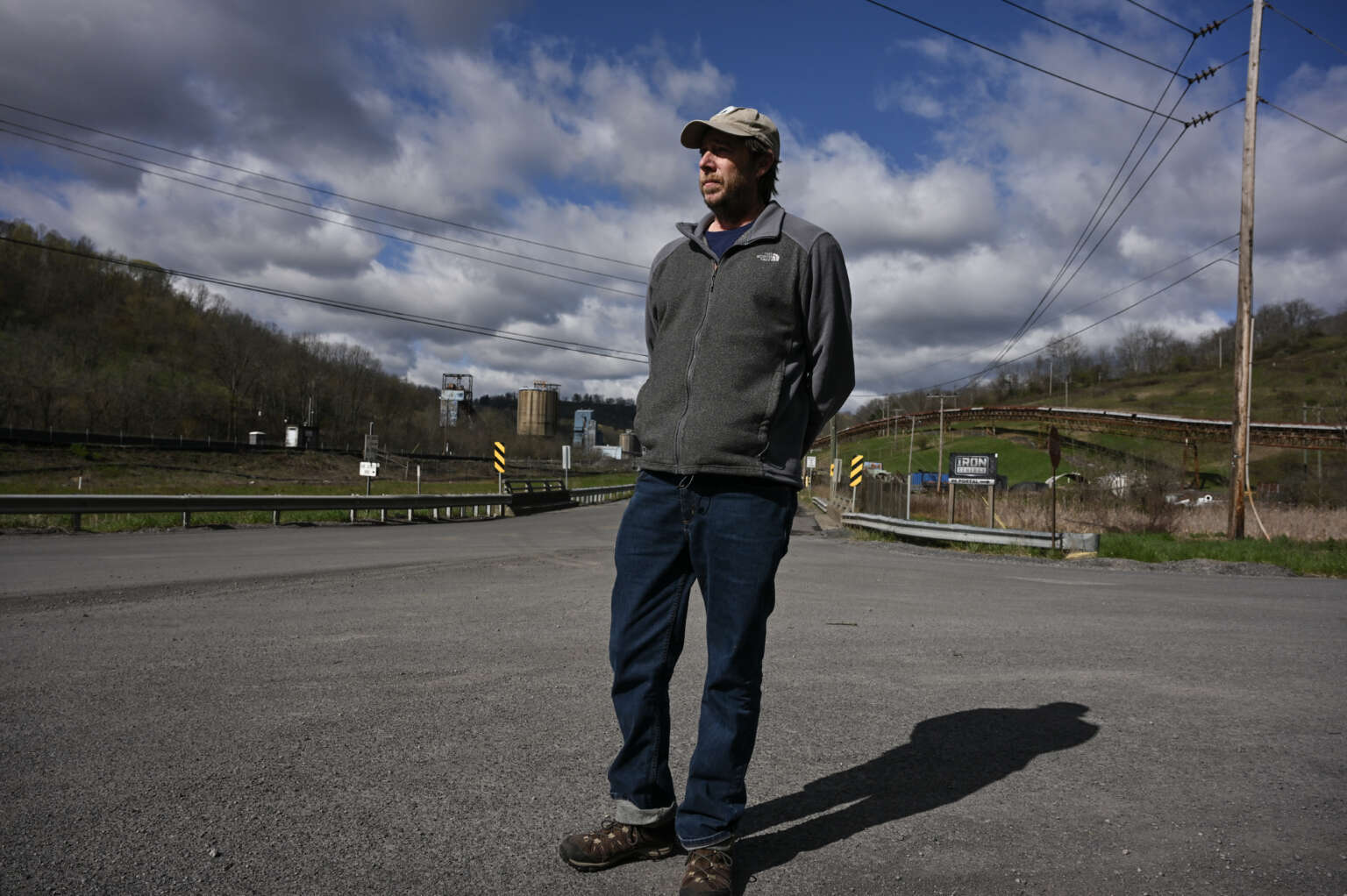 Scott Laney stands outside the Iron Senergy coal mine plant on April 16, 2025, in Kirby, Pennsylvania. Laney is a research epidemiologist for the Coal Worker's Health Surveillance Program at the National Institute for Occupational Safety and Health who was recently placed on administrative leave with his job set to end June 2 due to DOGE cuts. Scott Laney stands outside the Iron Senergy coal mine plant on April 16, 2025, in Kirby, Pennsylvania. Laney is a research epidemiologist for the Coal Worker's Health Surveillance Program at the National Institute for Occupational Safety and Health who was recently placed on administrative leave with his job set to end June 2 due to DOGE cuts.