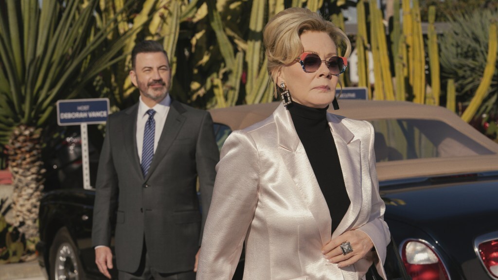 Jimmy Kimmel and Jean Smart on 'Hacks'