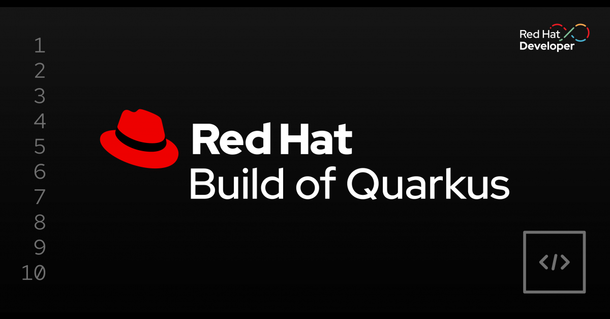 Featured image for Red Hat build of Quarkus.