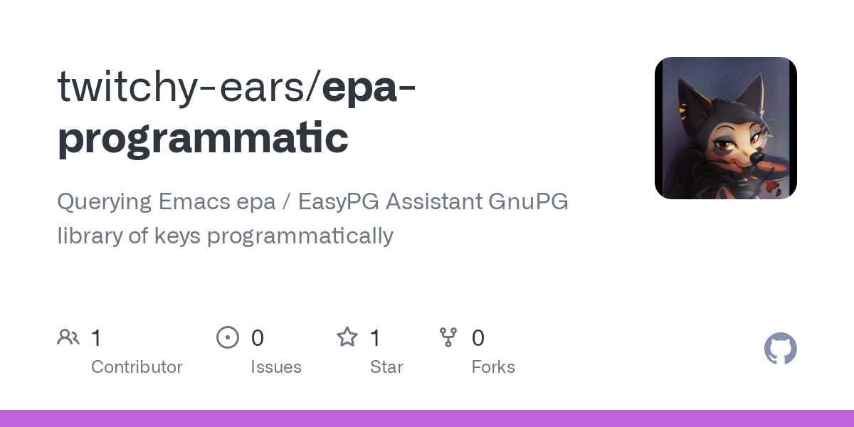 Querying Emacs epa / EasyPG Assistant GnuPG library of keys programmatically - twitchy-ears/epa-programmatic Querying Emacs epa / EasyPG Assistant GnuPG library of keys programmatically - twitchy-ears/epa-programmatic