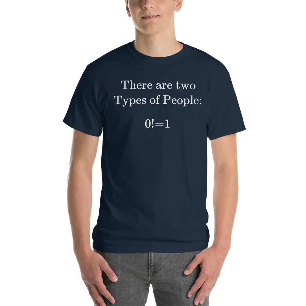 There are two Types of People: 0!=1