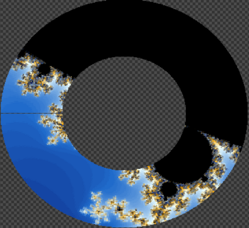 Ring shaped image.