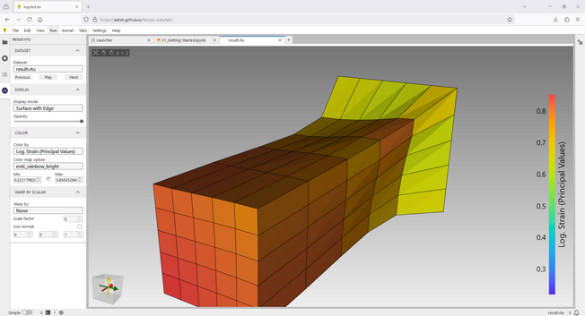 Running jupyerview in JupyterLite.