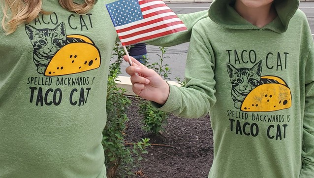 Taco cat spelled backwards is