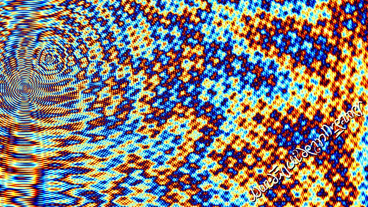 Lower right corner with my Ambigram Signature 