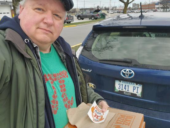 I asked them to cut it into 10 pieces instead of 8 because I was hungry.