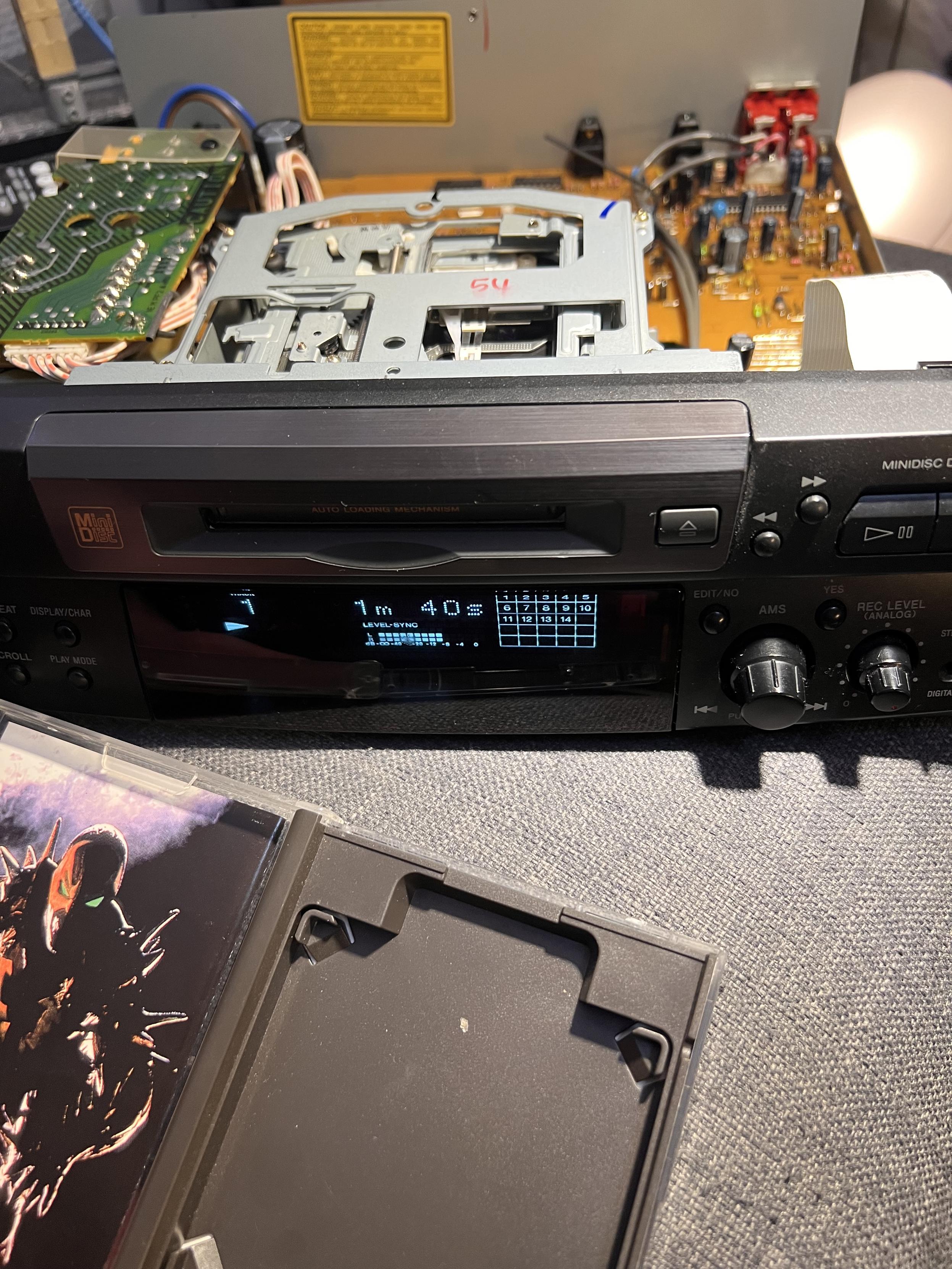 working minidisc player/recorder