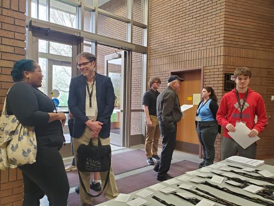 Lots of name tags!

Also, why am I tired?