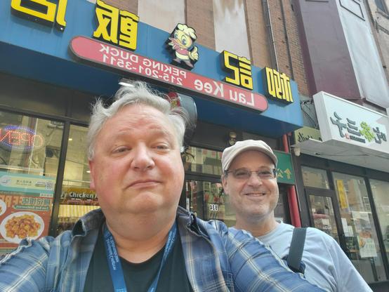 Tasty lunch in chinatown
