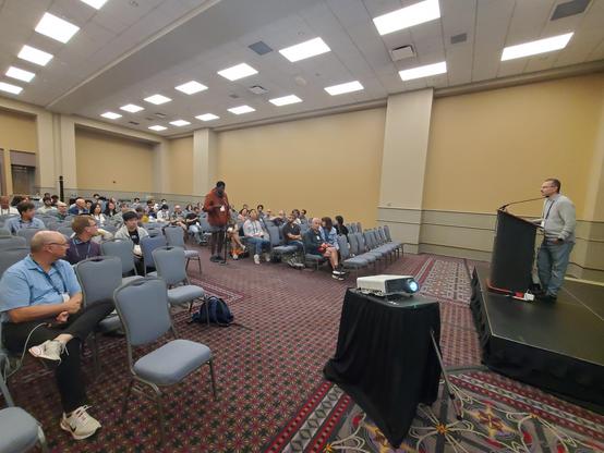 A big turnout for the Invited Section Lectures in Analysis